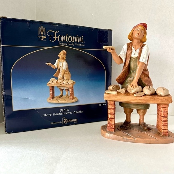 Fontanini Other - Fontanini Darius Baker Figure 52824 7.5” Heirloom Nativity Collection